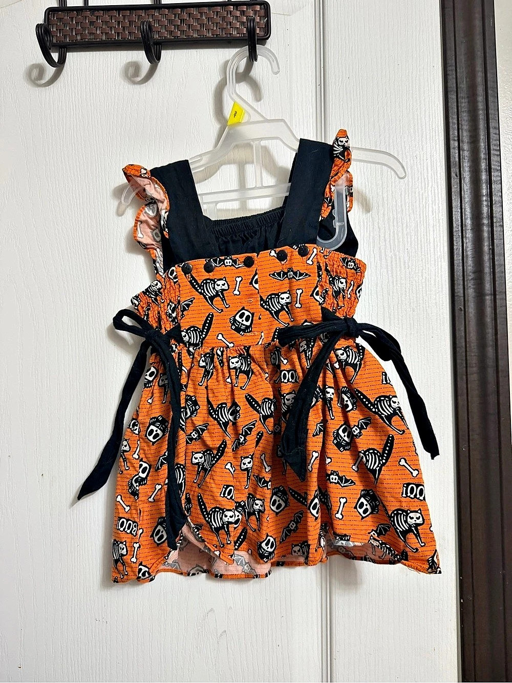 Ricrac and ruffle tunic set